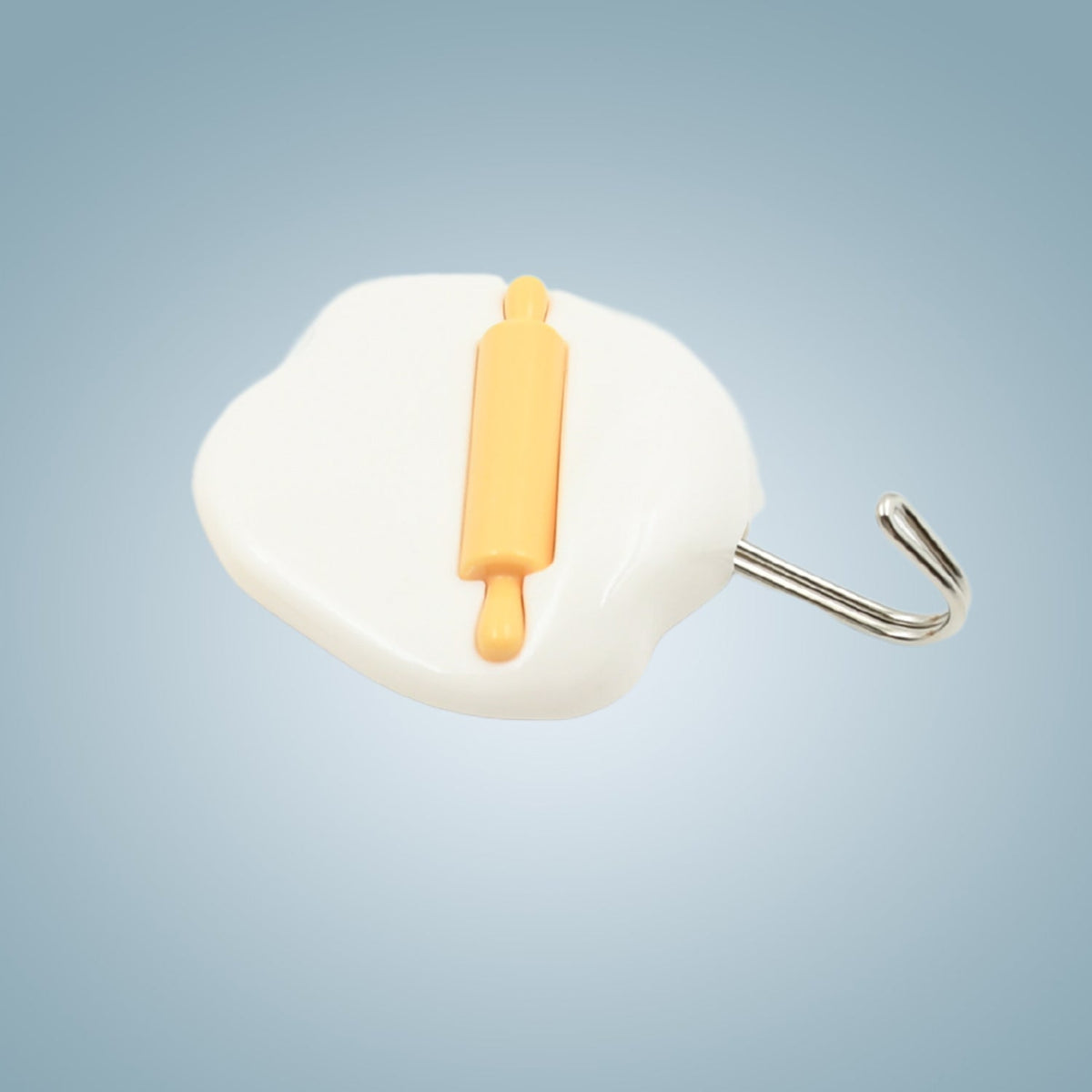 Decorative self-adhesive hooks ideal for a clutter-free bathroom or office space.